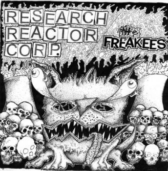 RESEARCH REACTOR Corp. / The FREAKEES - Split 7"