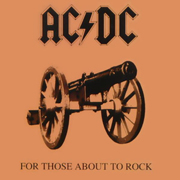 AC/DC ‎– For Those About To Rock (We Salute You) LP