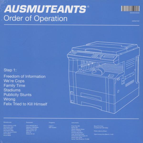 AUSMUTEANTS - Order of operation LP