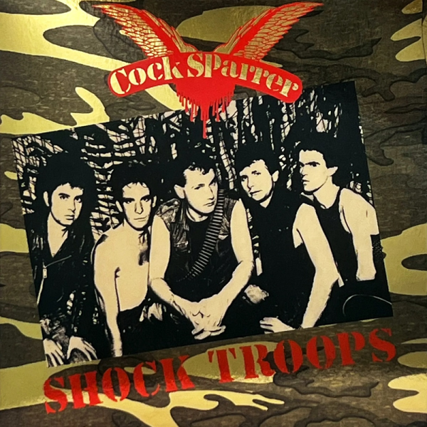 COCK SPARRER - shock troops LP